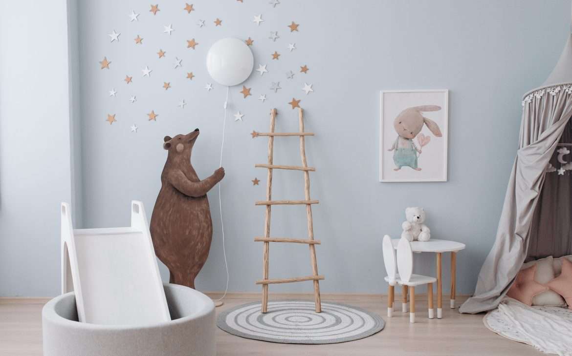Photo of a Nursery with Decorations